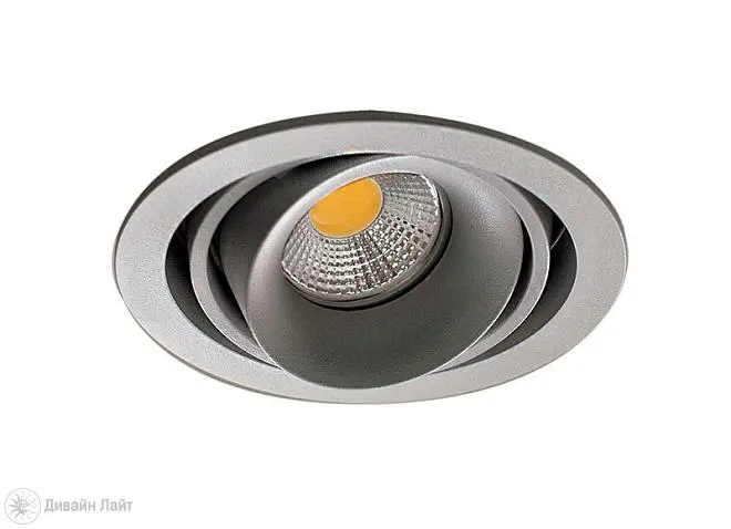 Встраиваемый светильник Donolux DL18615/01WW-R Silver Grey/Black Встраиваемый светильник Donolux DL18615/01WW-R Silver Grey/Black