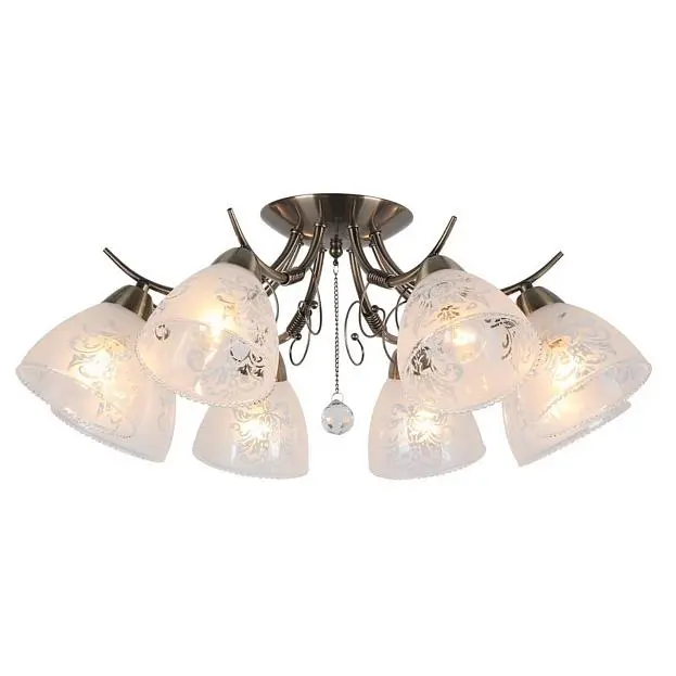 Люстра потолочная Omnilux OML-53807-08 Casagliana Люстра потолочная Omnilux OML-53807-08 Casagliana