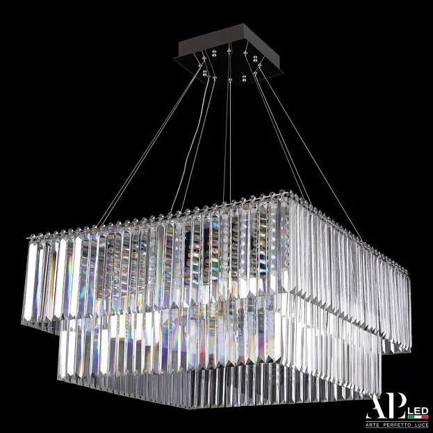 Люстра светодиодная хрустальная APL LED SH10.71.C.Ni.4000 Sicilia Люстра светодиодная хрустальная APL LED SH10.71.C.Ni.4000 Sicilia