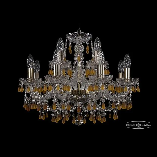 Люстра хрустальная Bohemia 1410/8+4/195 Pa V1003 Люстра хрустальная Bohemia 1410/8+4/195 Pa V1003