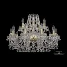 Люстра хрустальная Bohemia 1409/10+5/240 G