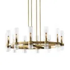 Люстра Delight Collection MT8888-8H antique brass Ravelle