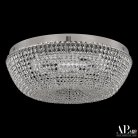Люстра светодиодная хрустальная с пультом APL LED SH501.2.50.E.LED-DIM.Ni Sicilia