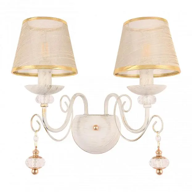 Бра Arte Milano 347620/2W WT+G AM347620 Бра Arte Milano 347620/2W WT+G AM347620
