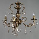 Подвесная люстра Brizzi 8888/3 PB Tear drop Alicante