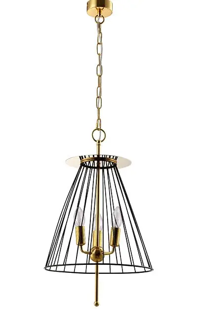 Подвесная люстра Crystal Lux Modesto SP3 Black/Gold Подвесная люстра Crystal Lux Modesto SP3 Black/Gold