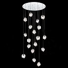 Светильник подвесной Хром/Прозрачный E14 18*40W POTICI ST Luce SL1175.103.18 Portici