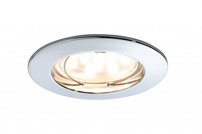 Встраиваемый светильник Paulmann 92813 Prem EBL Coin dim klr LED 3x5,8 2700 C