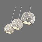 светильник подвесной, E27, 3x60W Wertmark WE263.03.006 Delfina