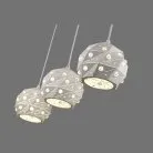 светильник подвесной, E27, 3x60W Wertmark WE263.03.006 Delfina