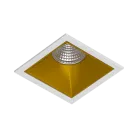 Встраиваемый светодиодный светильник Ledron RISE KIT 1 LED 4000K White-Gold