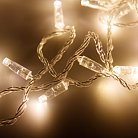 Уличная светодиодная гирлянда Ardecoled 031637 нить 230V теплый белый ARD-String-Classic-1000-Clear-100Led-Pulse Warm