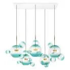 Подвесной светильник LOFT IT 2027-S5 Blue Bolle
