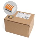 Клемма строительно-монтажная 5-проводная STEKKER 39868 LD222-615