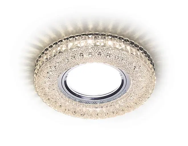 Встраиваемый точечный светильник MR16 со светодиодной подсветкой Ambrella light S271 CL/WW Compo Spot Встраиваемый точечный светильник MR16 со светодиодной подсветкой Ambrella light S271 CL/WW Compo Spot