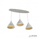 Подвесной светильник светодиодный iLedex WL8858-3A WH МУН Moon
