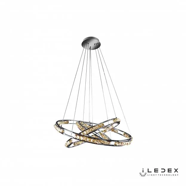 Подвесной светильник iLedex 16364/800+600+400 CR Crystal Подвесной светильник iLedex 16364/800+600+400 CR Crystal