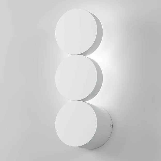 Светильник настенный светодиодный LED белый elektrostandard 3000K 40130/LED Brioni a064595