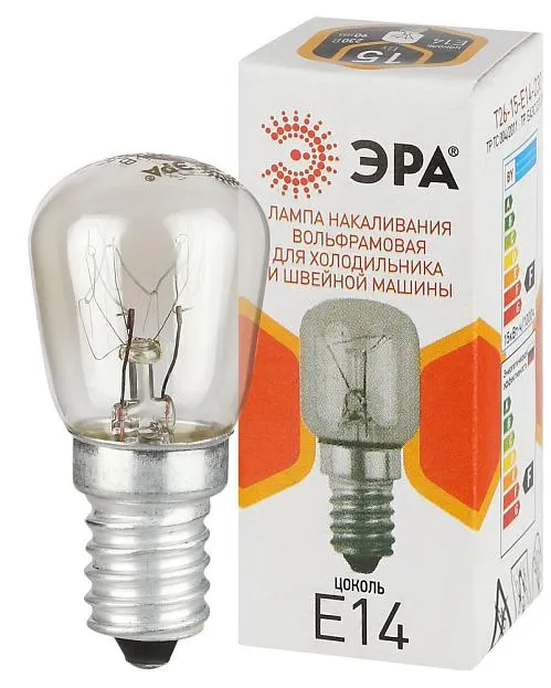 Лампочка накаливания ЭРА T26-15-E14-230