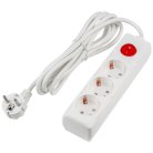 Розеточные блоки, удлинители Uniel S-GCU3-3B WHITE Ultra