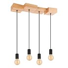 Подвесной потолочный светильник (люстра) Eglo 43799 HALKIN