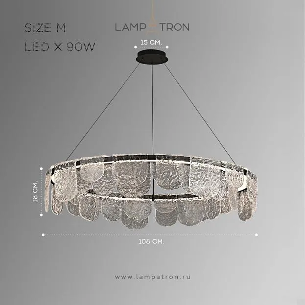Кольцевые люстры и светильники DALI Размер M Lampatron dali-m 9115-25951 Кольцевые люстры и светильники DALI Размер M Lampatron dali-m 9115-25951