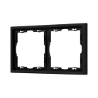 Рамка пластиковая FRM-NOBE-SFPL-2-BK Arlight 054216