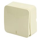 Выключатель открытой установки 1-клавишный с индикатором, STEKKER, 49472 MSW10-11-20-04
