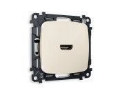 Комплект механизма розетки HDMI 2.0 Ambrella Volt MO314010 QUANT