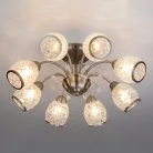 Потолочная люстра Eurosvet 30026/8 античная бронза Gabriella 00000073713