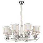 светильник подвесной, E14, 8x40W Wertmark WE393.08.003 Adelmaro
