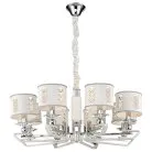 светильник подвесной, E14, 8x40W Wertmark WE393.08.003 Adelmaro