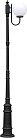 Наземный фонарь Oasis Light 88210L/10/E7 Bl GLOBO L