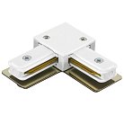 Соединитель трековый Lightstar 502126 BARRA L-образный БЕЛЫЙ