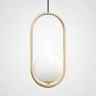 Подвесной Светильник Matthew Mccormick Hoop 40 Gold Mila Pendant 109503-22 ImperiumLoft