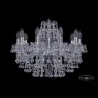 Люстра хрустальная Bohemia 1409/10/195 Ni