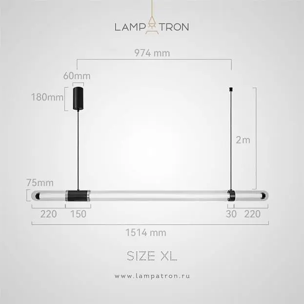 Реечный, рядный светильник TIME TUNNEL WAVY Размер XL. Пульт ДУ Lampatron 8895-25161 Реечный, рядный светильник TIME TUNNEL WAVY Размер XL. Пульт ДУ Lampatron 8895-25161