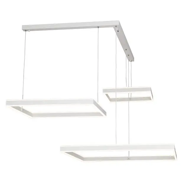 Люстра подвесная с пультом Белая LED Citilux CL719K310 Дуэт Люстра подвесная с пультом Белая LED Citilux CL719K310 Дуэт