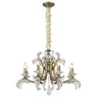 светильник подвесной, E14, 8x40W Wertmark WE308.08.203 GISELA