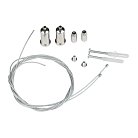 Комплект крепления Uniel UFL-H02 SILVER 200 POLYBAG