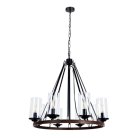 Подвесная люстра Arte Lamp A7014SP-8BK Dalim