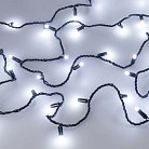 Уличная светодиодная гирлянда Ardecoled 031652 нить 230V белый ARD-String-Classic-1000-Black-100Led-Milk-Pulse White