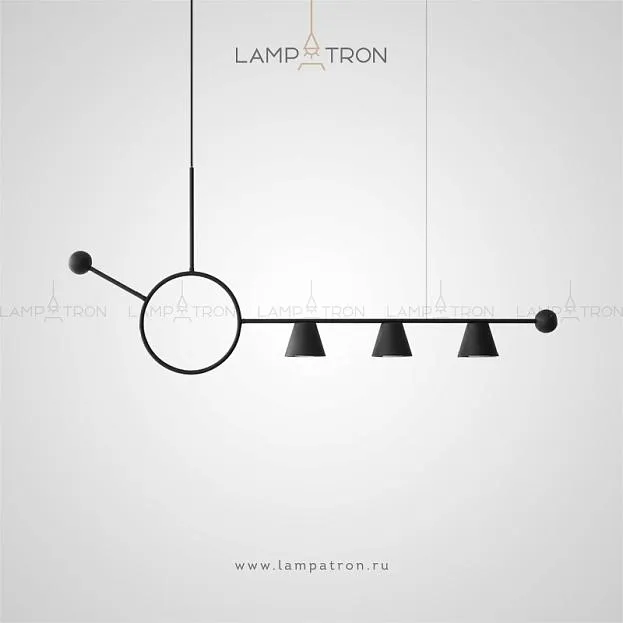 Реечный, рядный светильник HEDVIG Цвет Черный Lampatron hedvig-black 4971-12610 Реечный, рядный светильник HEDVIG Цвет Черный Lampatron hedvig-black 4971-12610