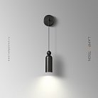Настенный LED бра-светильник LEFFE WALL Цвет Черный Lampatron 7247-19911