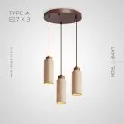 Готовая комбинация светильников MAREC COMBO Тип A. 3 лампы. Диск Lampatron 7111-19509