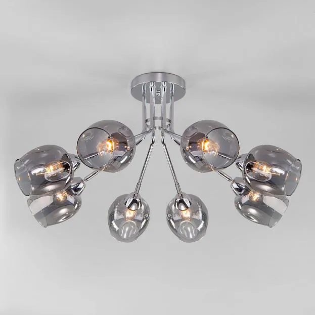 Потолочная люстра Eurosvet 30164/8 хром a047327 Marci