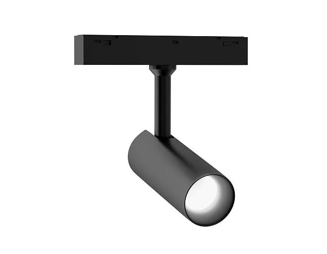 Трековый светильник черный IP20 7W 3CCT 3000-6000K SMART 48V 24° D35*90 Ambrella light GL4405 BK track system