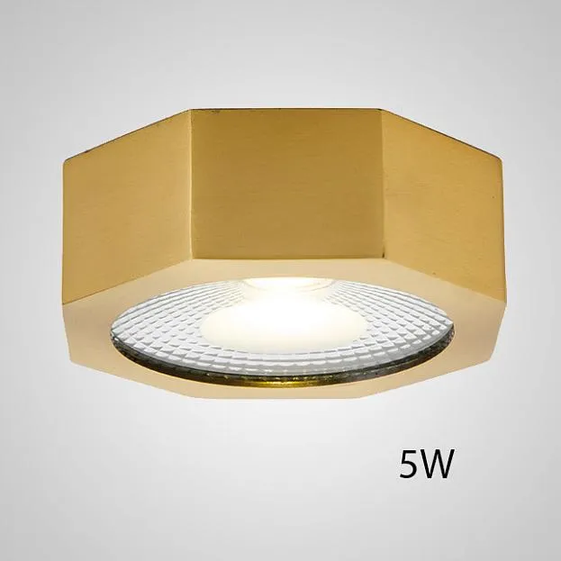 Точечный светильник MAUD D12 Brass 5W ImperiumLoft 212577-23 maud01