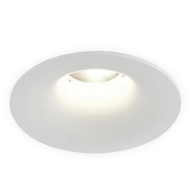 Светильник встраиваемый, 12Вт, D83хH65мм, 24°, 4000К, IP20, Ra>90, белый, блок питания в комплекте Donel DN12001R12N1W DN12