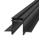 Трек SY 24В встраиваемый без проводов Черный, 2м SWG SY-601201-RC-2-BL